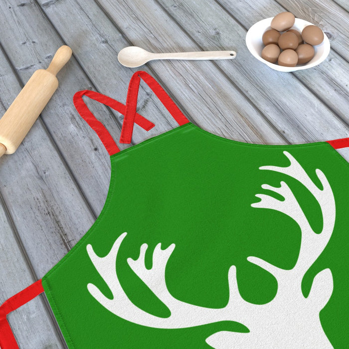 Apron - Reindeer Head - Print On It