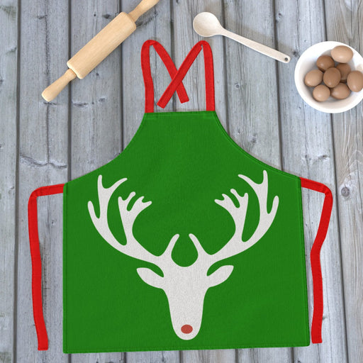 Apron - Reindeer Head - Print On It