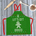 Apron - Let's Get Baked Green - Print On It