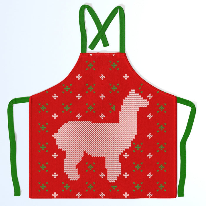 Apron - Christmas Lama - Print On It