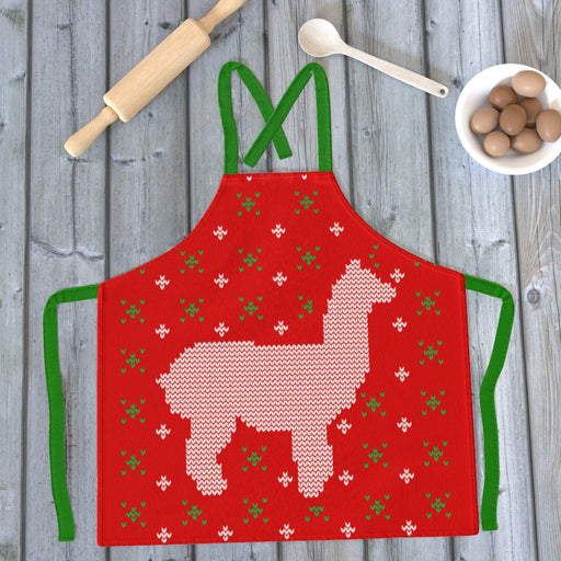 Apron - Christmas Lama - Print On It