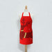 Apron - Reindeer Skip Red - Print On It