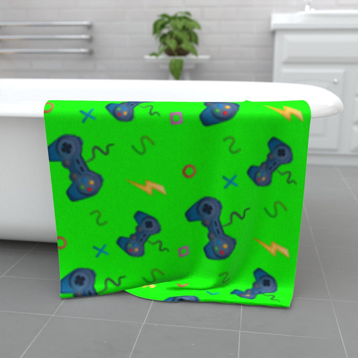 Towel - Green Gaming - Print On It