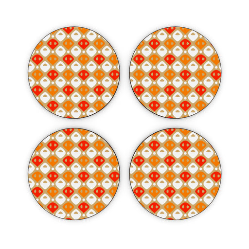 Coasters - Abstract Orange - printonitshop