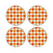 Coasters - Abstract Orange - printonitshop