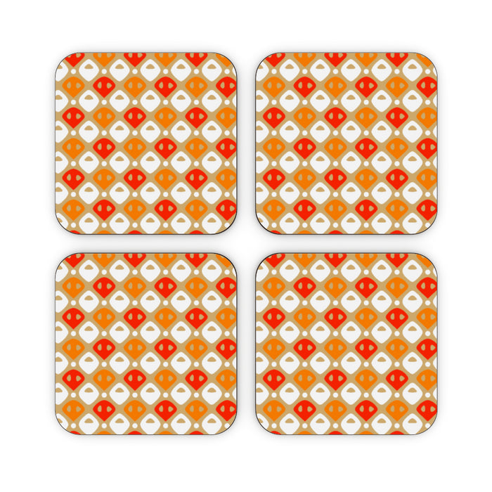 Coasters - Abstract Orange - printonitshop