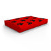 Pet Bed - Paws Red - Print On It