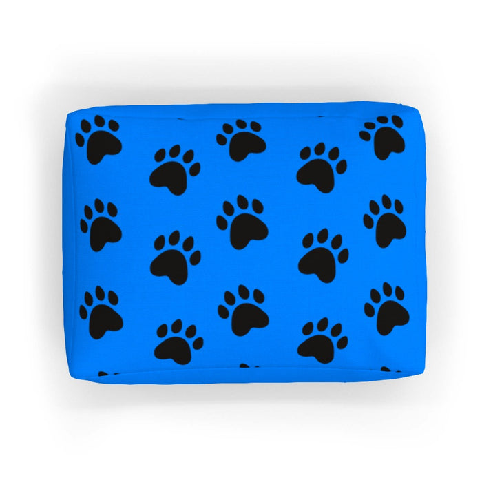 Pet Bed - Paws Blue - Print On It