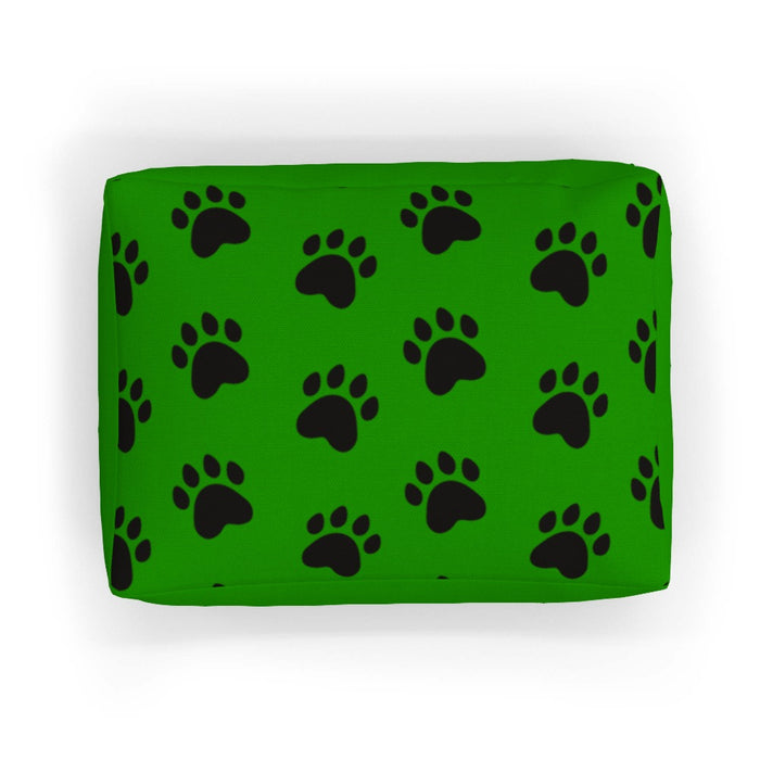 Pet Bed - Paws Green - Print On It