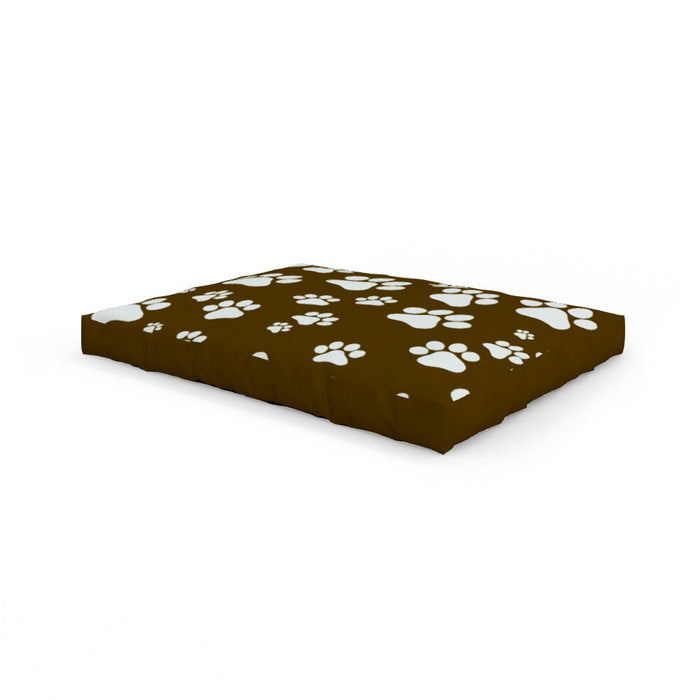 Pet Bed - Paws Brown - Print On It