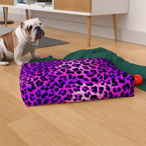 Pet Bed - Pink Leopard - Print On It