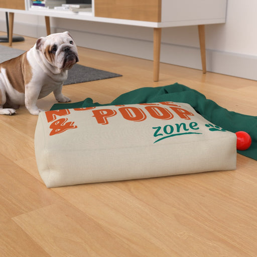 Pet Bed - No Poop Zone - Print On It