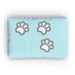 Pet Bed - Paws on Light Blue - Print On It