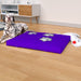 Pet Bed - Paws on Purple - Print On It