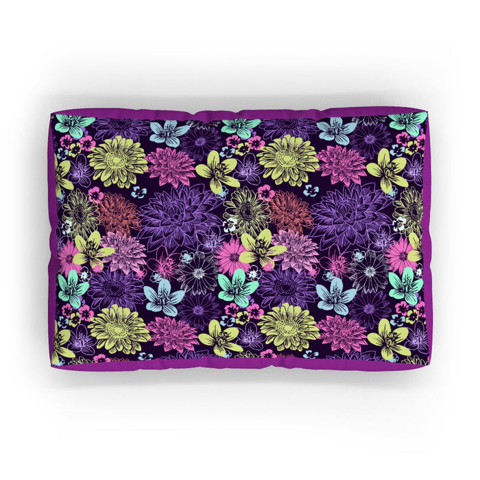 Pet Bed - Flowers - Print On It