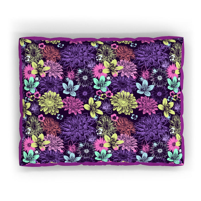 Pet Bed - Flowers - Print On It