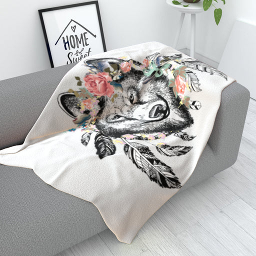 Blanket - New Age Wolf - Print On It