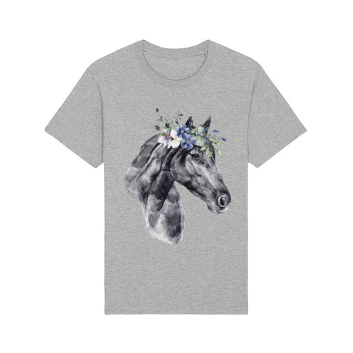 T-Shirt - Floral Horse - Print On It