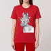 T-Shirt - Floral Hare - Print On It