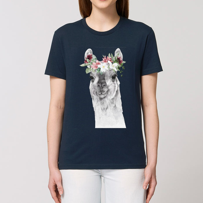 T-Shirt - Floral Lama - Print On It