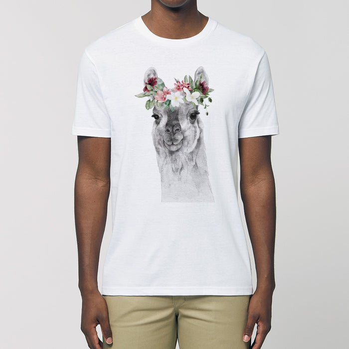 T-Shirt - Floral Lama - Print On It