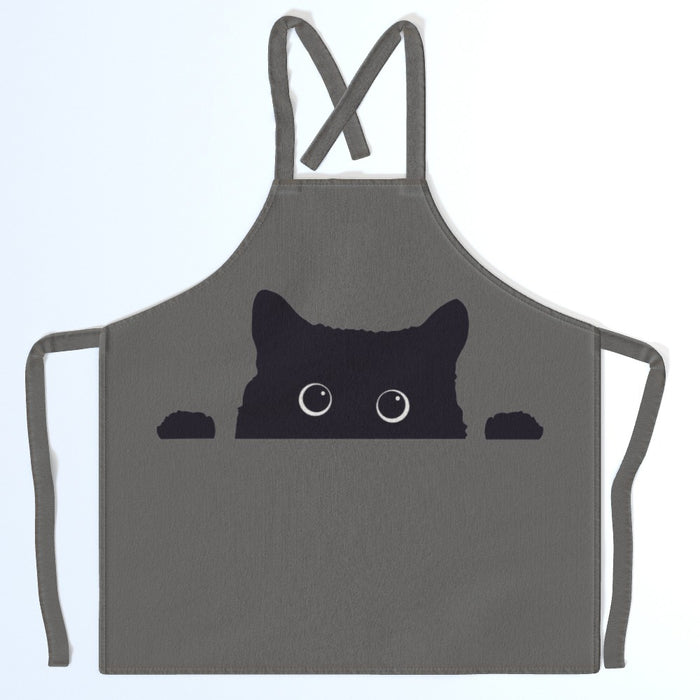 Apron - Kitty Grey - Print On It