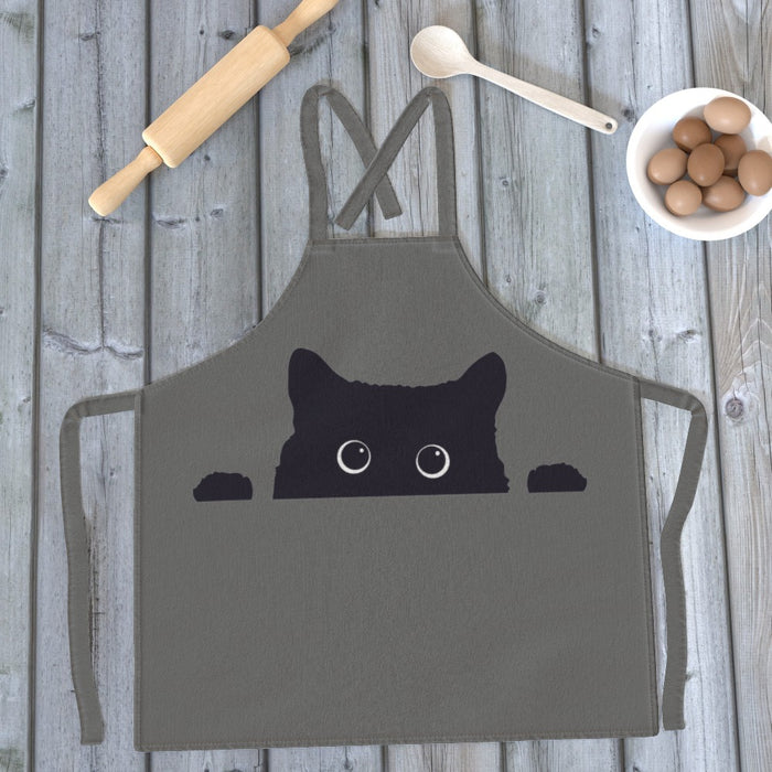 Apron - Kitty Grey - Print On It