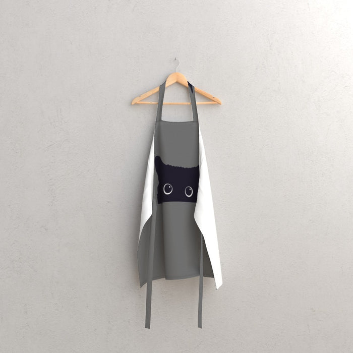 Apron - Kitty Grey - Print On It