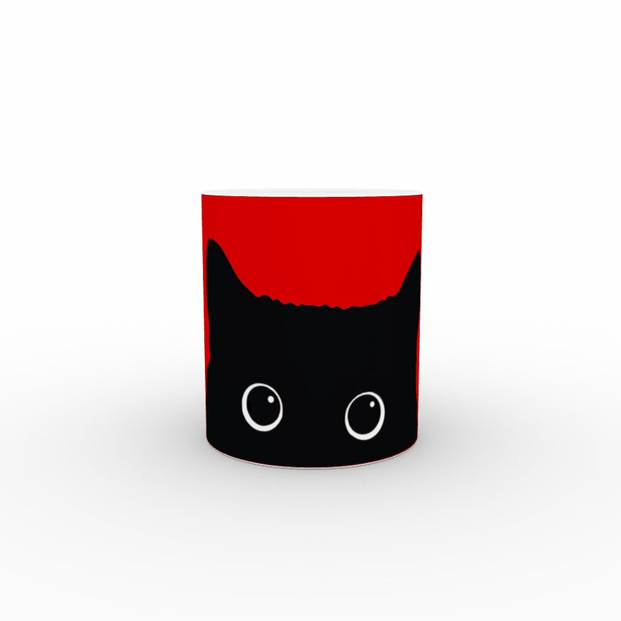 11oz Mug - Kitty Red - Print On It