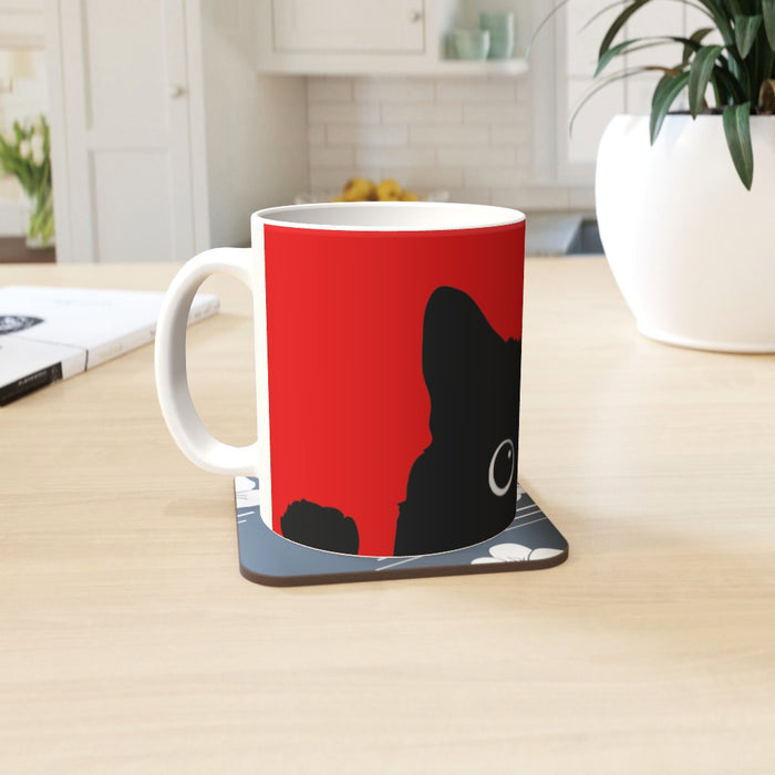 11oz Mug - Kitty Red - Print On It