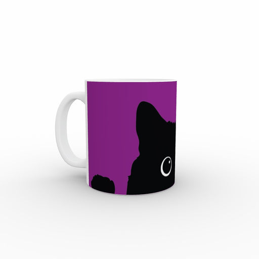 11oz Mug - Kitty Purple - Print On It