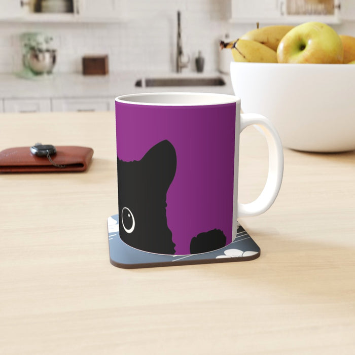 11oz Mug - Kitty Purple - Print On It