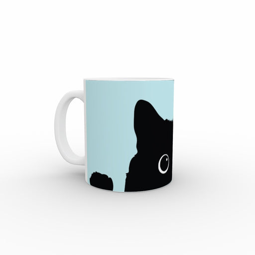 11oz Mug - Kitty Light Blue - Print On It