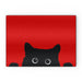 Glass Chopping Boards - Kitty Red - Print On It