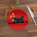 Glass Chopping Boards - Kitty Red - Print On It