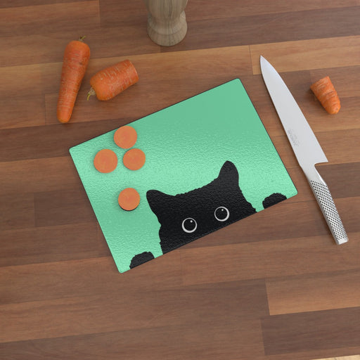 Glass Chopping Boards - Kitty Zest - Print On It