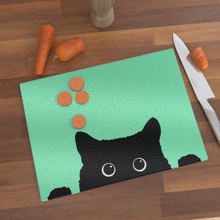 Glass Chopping Boards - Kitty Zest - Print On It