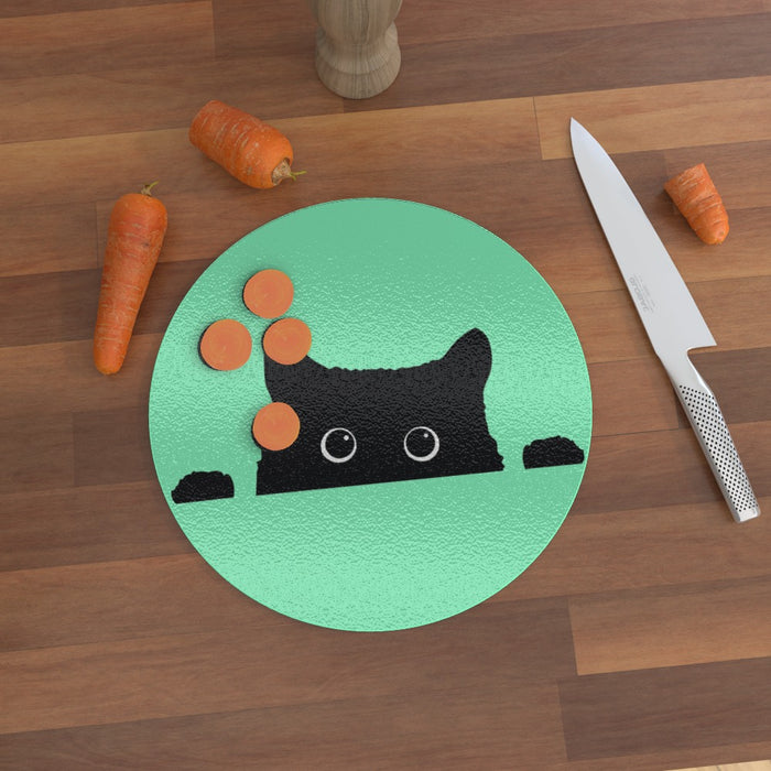 Glass Chopping Boards - Kitty Zest - Print On It