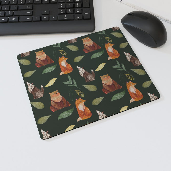 Mouse Mat - Bear.Wolf.Fox - Print On It