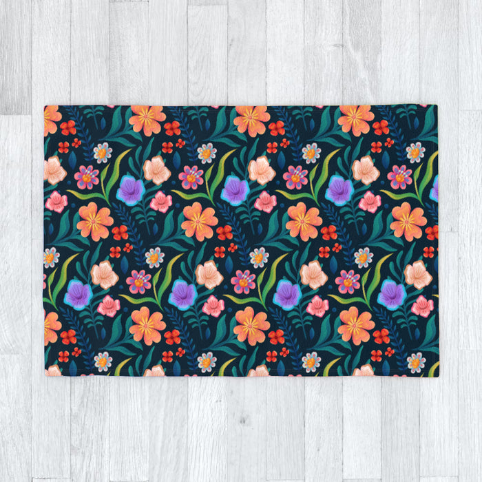 Blanket - Very Floral - printonitshop