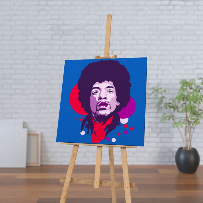 Wall Canvas - Legends - Jimi Hendrix - Print On It