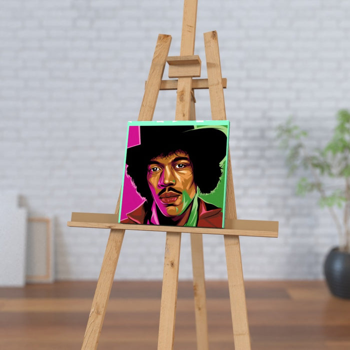 Wall Canvas - Legends - Jimi Hendrix 2 - Print On It