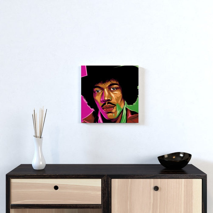 Wall Canvas - Legends - Jimi Hendrix 2 - Print On It