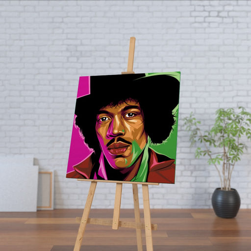 Wall Canvas - Legends - Jimi Hendrix 2 - Print On It