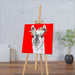 Wall Canvas - Floral Lama - Print On It