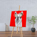 Wall Canvas - Floral Lama - Print On It