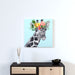 Wall Canvas - Floral Giraffe - Print On It