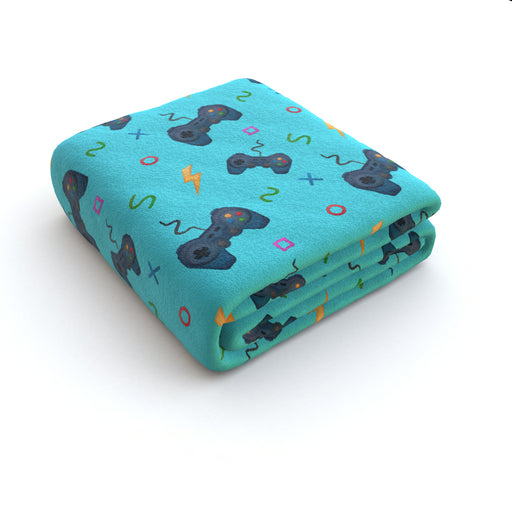 Blanket - Pale Blue Gaming - printonitshop