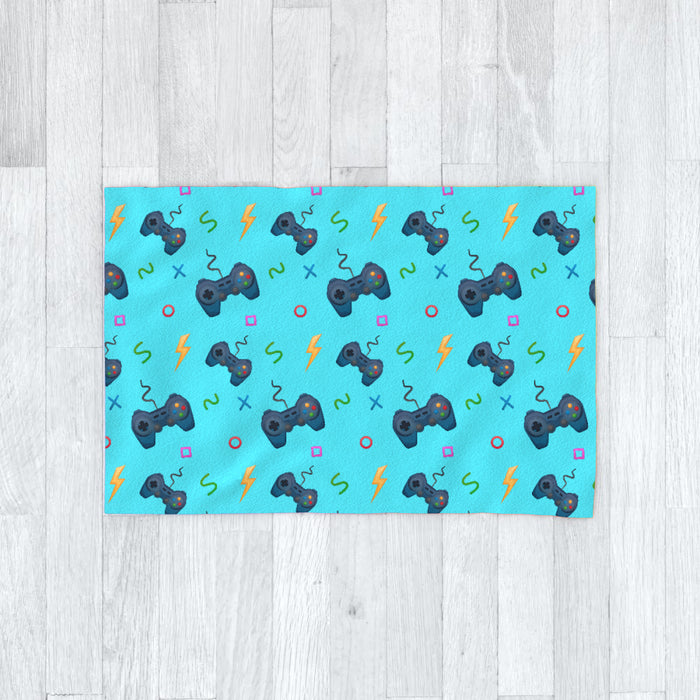 Blanket - Pale Blue Gaming - printonitshop