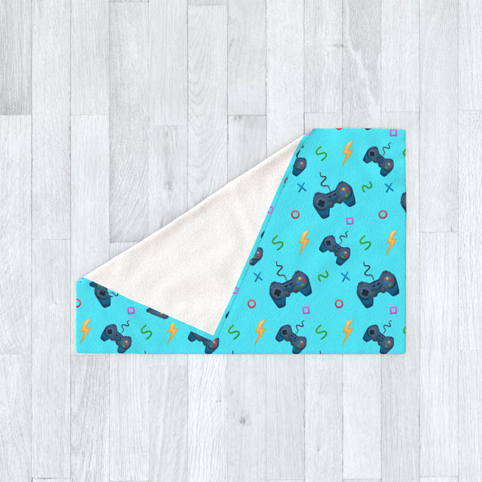 Blanket - Pale Blue Gaming - printonitshop